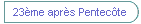 23me aprs Pentecte